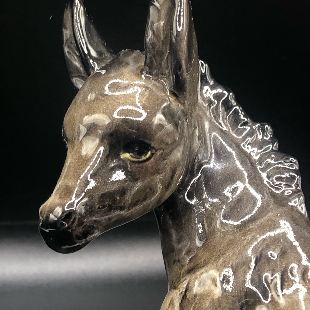 Vintage Ucagco China Donkey Burro Mule Donkey  Ceramic figurine